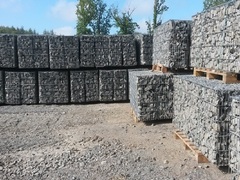 Gabions travaux publics