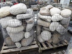 tube galet granit
