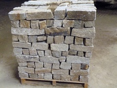 palett barette granit ocre