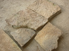 Moellons granit ocre